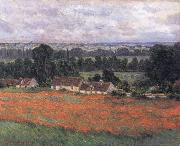 Claude Monet Field of Poppies,Giverny Germany oil painting artist